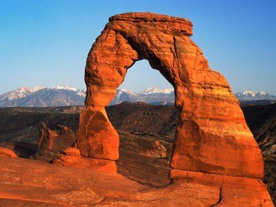 Delicate arch at Arches national park in Utah