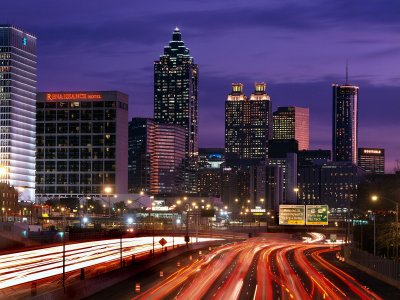 Dusk in Atlanta Georgia