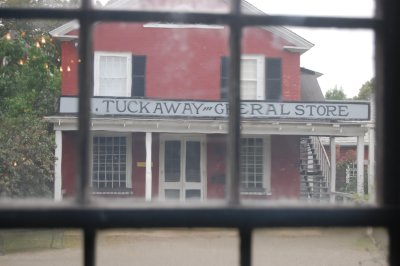Tuckaway through the window