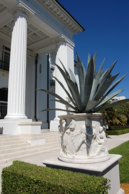 Entrance to the Flagler Museum