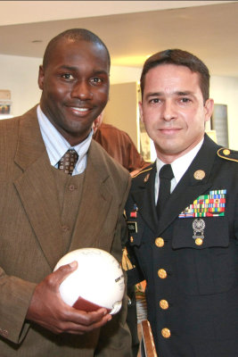 Mickey Figueroa and the NFL Alumni