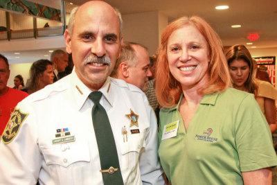Sheriff Al Lamberti and Fisher House Representative
