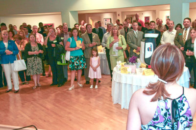 Toast to Our Troops event