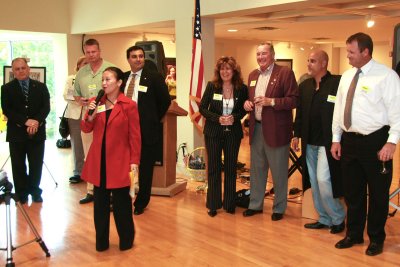 Toast to Our Troops event