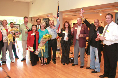 Toast to Our Troops event