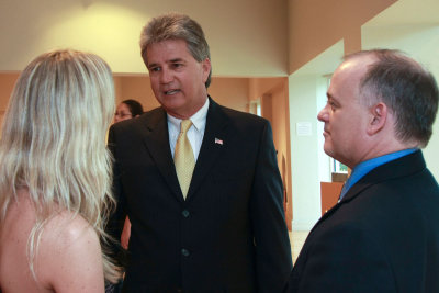 Vince Boccard, Marc Gagnon and Amy Vitale