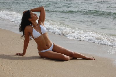White Swimwear