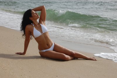 White Swimwear