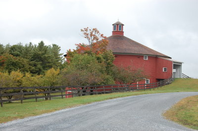 Barn Silo at entrance