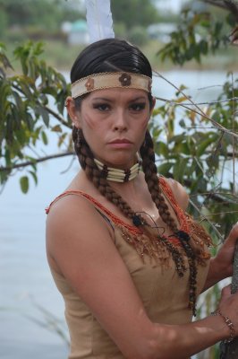 Samantha The Native American Model
