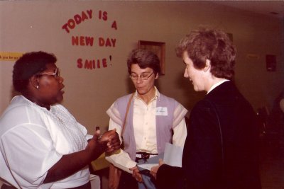 Jarretta Copeland at Nashua Soup Kitchen