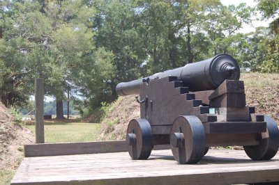 Cannons on the Grounds