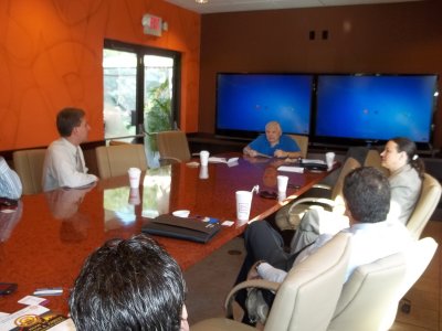 Jacques Weisel speaks at the Breakfast Club