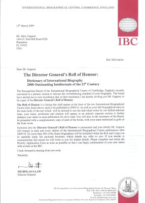 IBC letter