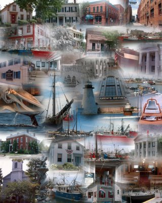New Bedford Massachusetts collage