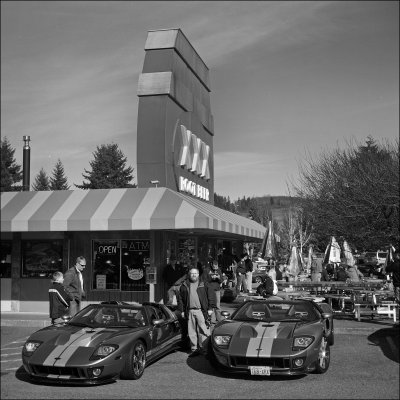 Brent & Ford GT's at the XXX Issaquah