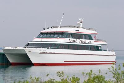 Ferry to Mackinac Island