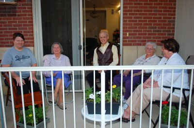 Tanya with the  group