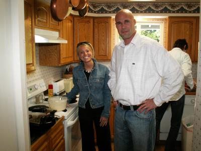 The cooking crew.