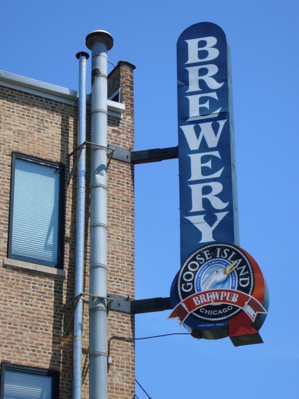 goose island sign