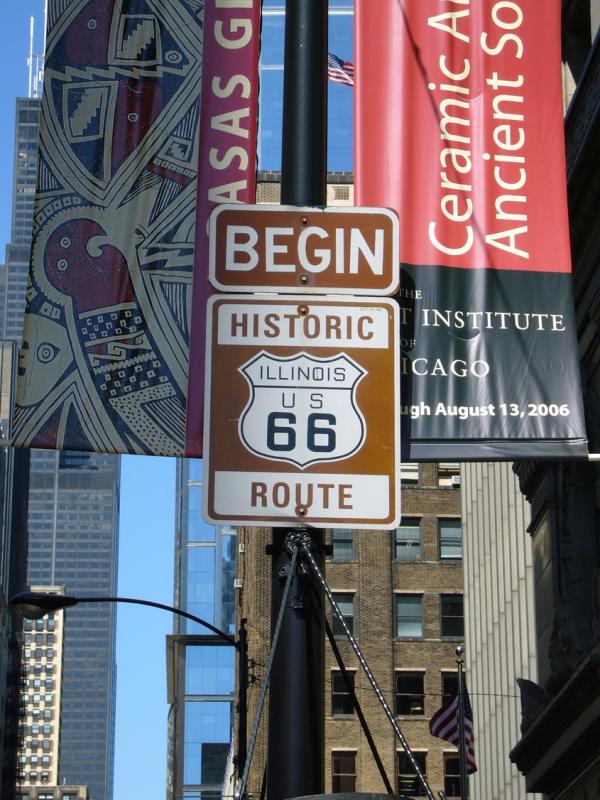start of route 66