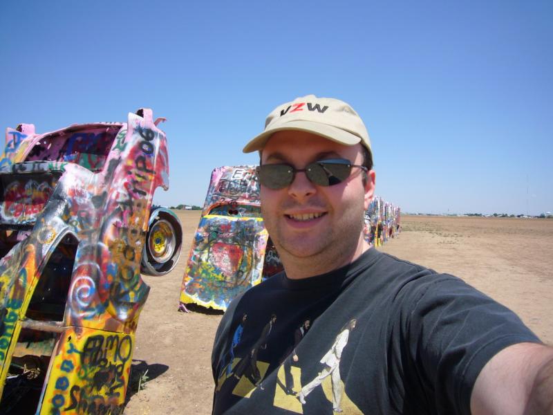 obligatory photo at cadillac ranch
