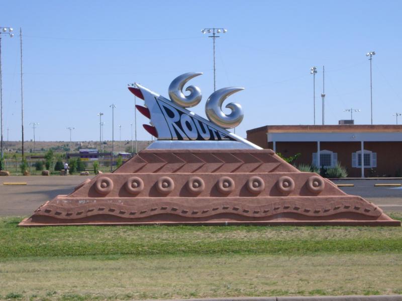 route 66 sculpture