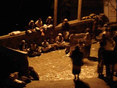 Late night qat market, Mahwit