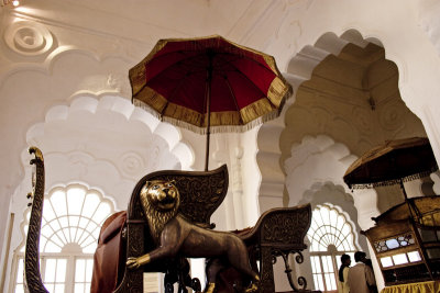 One of the Maharaja's elephant seats