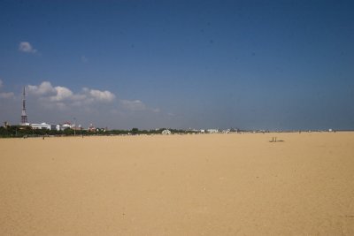 Nice sand, nice looking water.