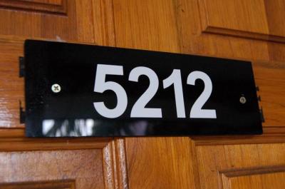 Our room number