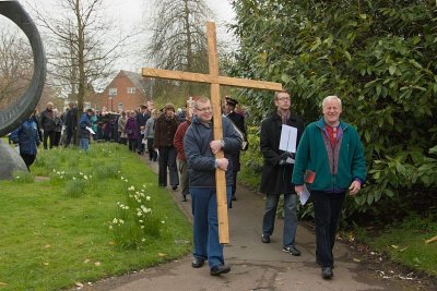 The Rugby Churches Good Friday March of Witness 2012
