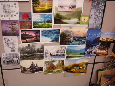 my assistant's table-she is 12 yrs older than me