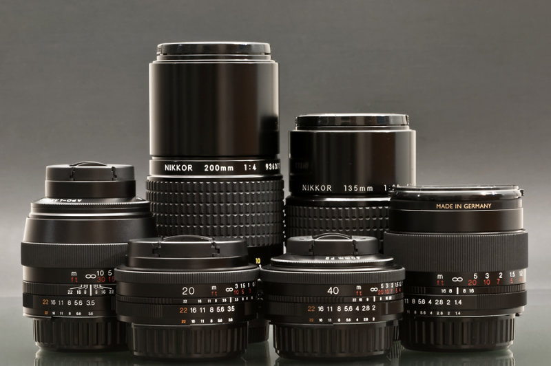 Manual Focus lens kit