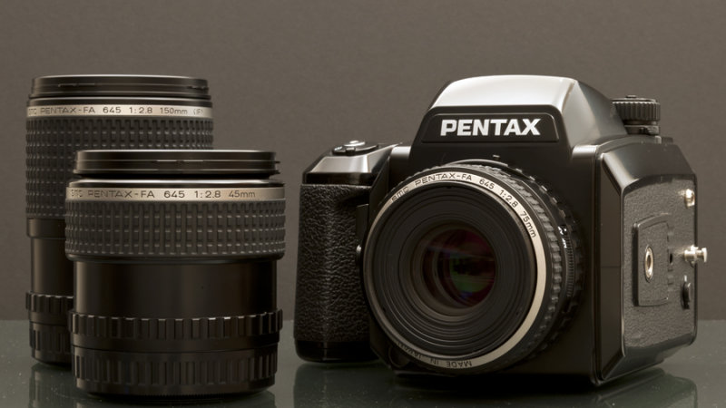 Pentax 645N w/ lenses