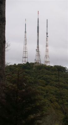 Mt Dandenong TV masts