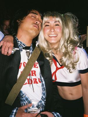 Halloween: pedro and tomo