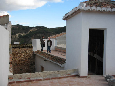 roof terrace, view from north part, Dec 2007