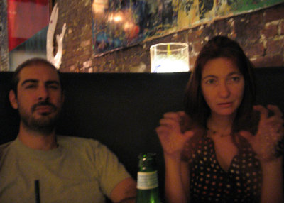 post-art relief, canal club; photo by Silvia