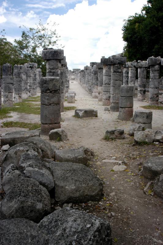 Warriors Temple columns 6547