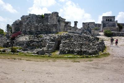 Tulum ruin view 6344