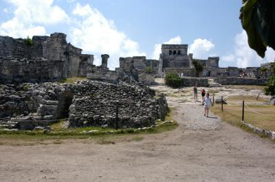 Tulum temple view 6343