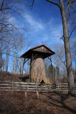 Cupola from blast furnace at Allaire State Park, Monmouth County.