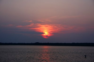 Sunset over Jarvis Sound