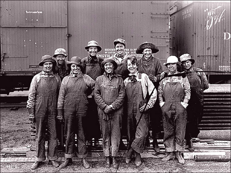 Women Railroad Workers