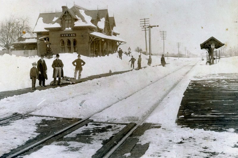 Newark Railroad. February 14, 1899