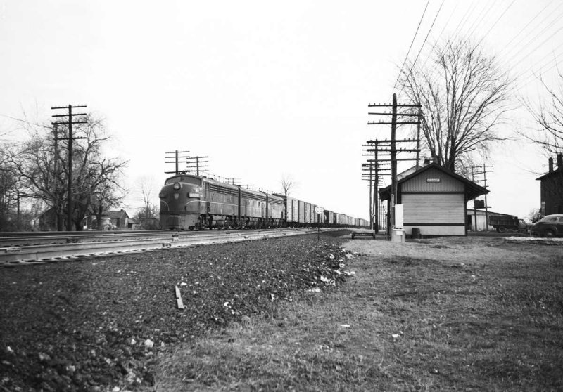 Train And Depot...About 1956