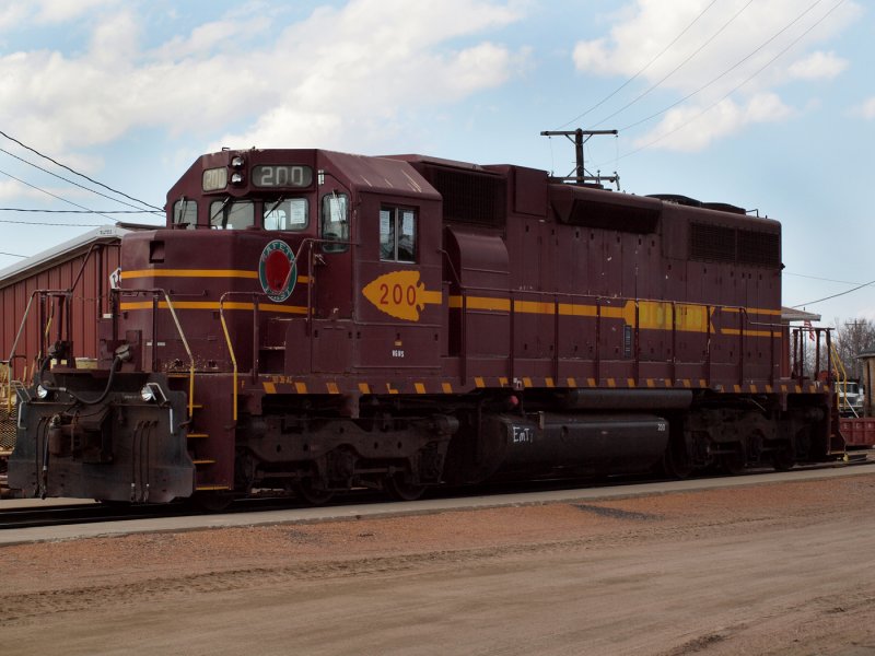 Wisconsin Great Northern SD38 At Stevens Point