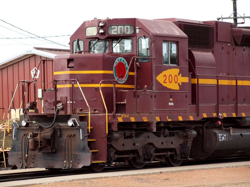 Wisconsin Great Northern SD38 At Stevens Point