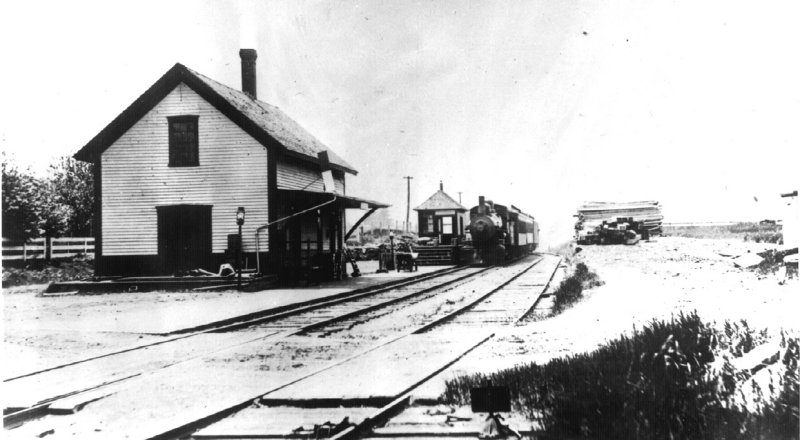 1905 Boston  Maine Railroad Depot at Short Falls